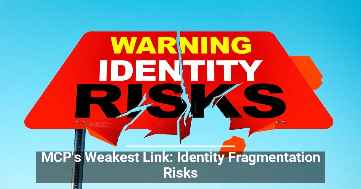 MCP’s Weakest Link: Identity Fragmentation Risks